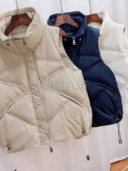 羽绒棉马甲，棉服。单款1000-5000件-第1张图片