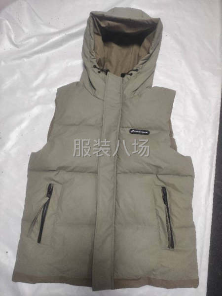市场货男装拍棉马甲1000件，平价外发，质量要有保证，结帐-第1张图片