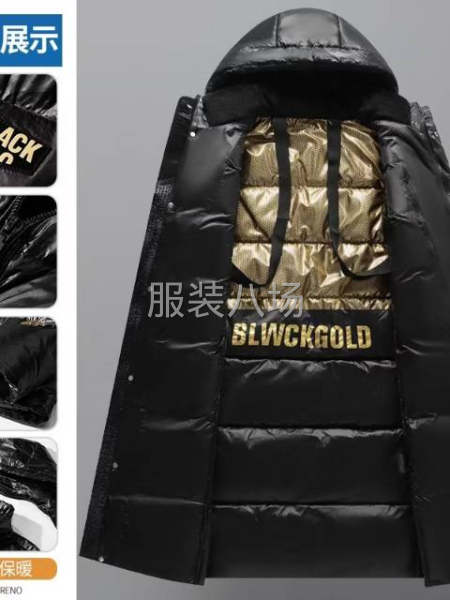 厂家直销黑金同款羽绒服-第2张图片