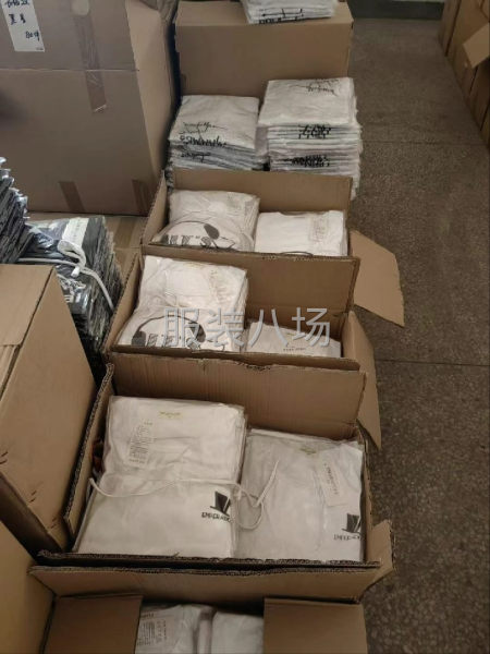 全棉短袖，还有5万件，全部箱装，颜色尺码齐全，全清价格不高，-第5张图片