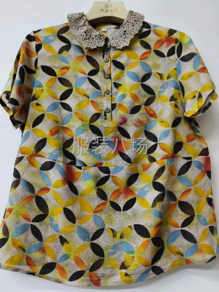 1926件中老年棉麻上衣，XL-5XL  ，衣服好 清货便宜-第4张图片