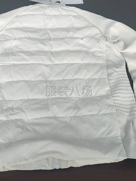 袖子和侧缝已经做好，半成品，针织梭织组合-第2张图片