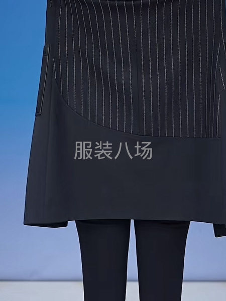 长款西服，有里子，如图所示-第2张图片