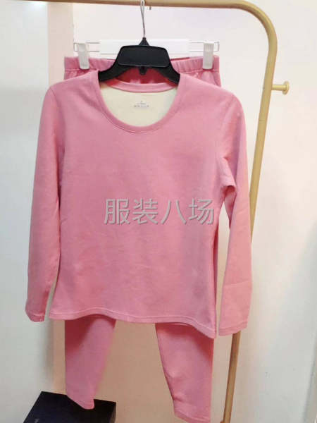 供应  优质彩棉  羊绒  保暖套装，儿童，成人，可来样定做-第2张图片