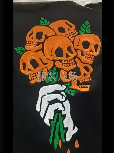 接单绣花：牛仔，章仔，手袋，匹绣，各种绣花加工-第3张图片