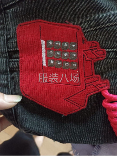 接单绣花：牛仔，章仔，手袋，匹绣，各种绣花加工-第4张图片