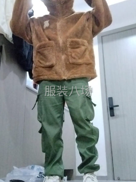 bng同款小熊连帽情侣睡衣家居服批发-第2张图片
