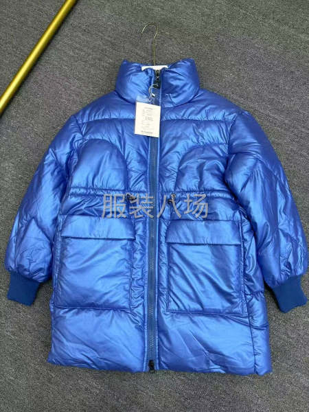 亮面中长款羽绒棉棉服-第6张图片