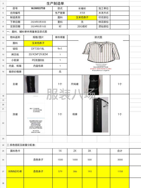 工廠找單襯衫，褲子，連衣裙，前后道。-第3張圖片