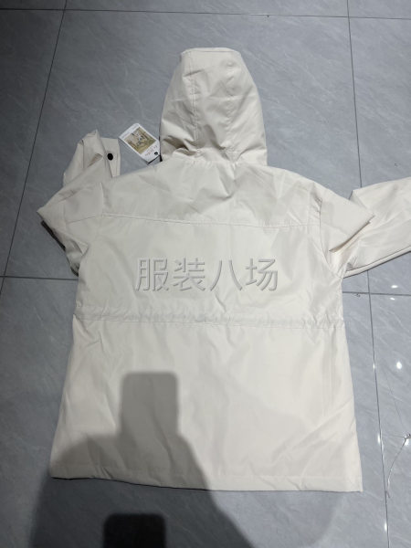 加棉的风衣外套，工钱现结-第8张图片