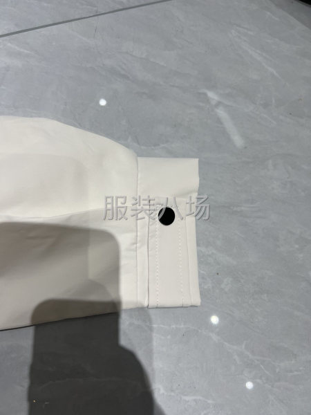 加棉的风衣外套，工钱现结-第3张图片