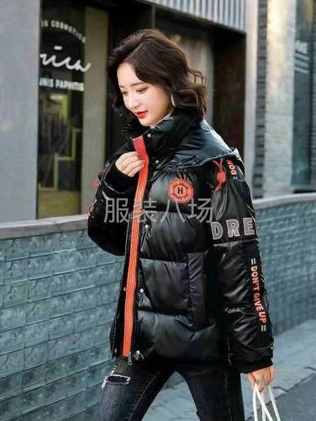 免洗亮面棉服-第2张图片