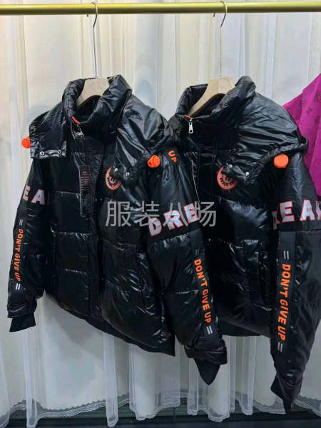 免洗亮面棉服-第4张图片