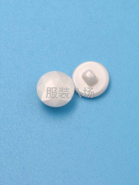 批花陶瓷纽扣彩色球型花钻面有脚钮扣-第2张图片