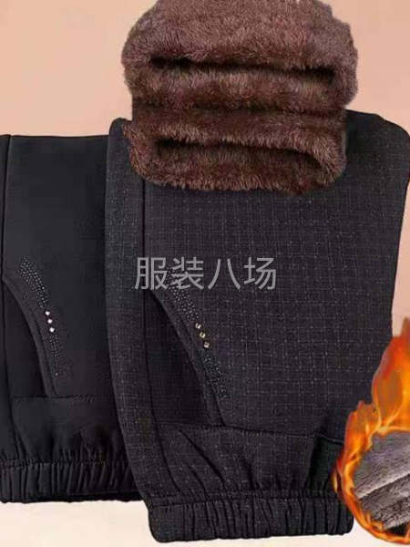 加绒中老年女裤厚款-第2张图片