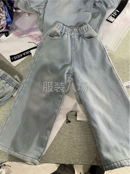 牛仔套装  童装  尺码120-170-第6张图片