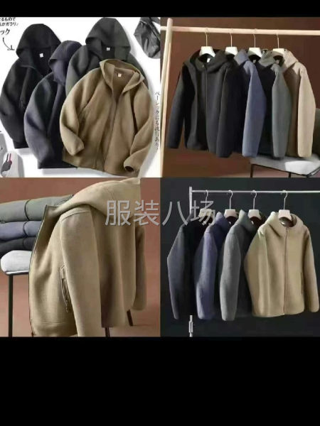 7000件300克摇粒绒户外拉链外套，独立包装大货干净整齐-第3张图片