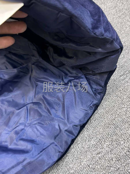 金丝绒加厚棉服ins-第8张图片