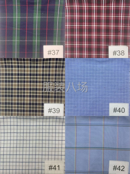 涤棉外贸JK校服格子面料-第8张图片