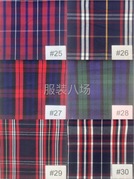 涤棉外贸JK校服格子面料-第6张图片