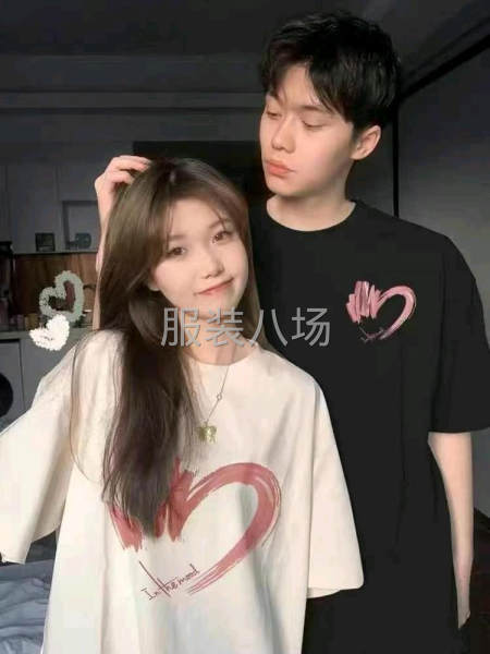 港风大版T恤15000件，200克，独立包装带吊牌，花型很多-第1张图片