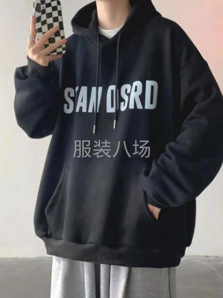 加绒厚款男帽卫衣-第2张图片