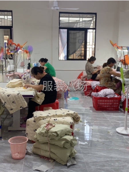 承接家居服加工中道。车间工艺质量好。。-第3张图片