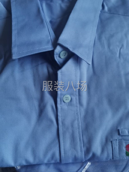 工作服职业装衬衫，面料外发加工-第2张图片