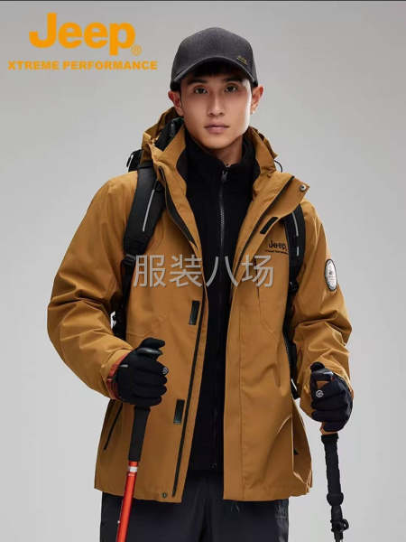 冲锋衣翻衫，上领、门童、下脚、袖口、拉链套里-第1张图片