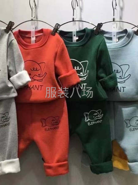 圆领卫衣套装童装齐码-第3张图片