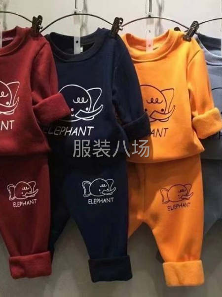 圆领卫衣套装童装齐码-第2张图片