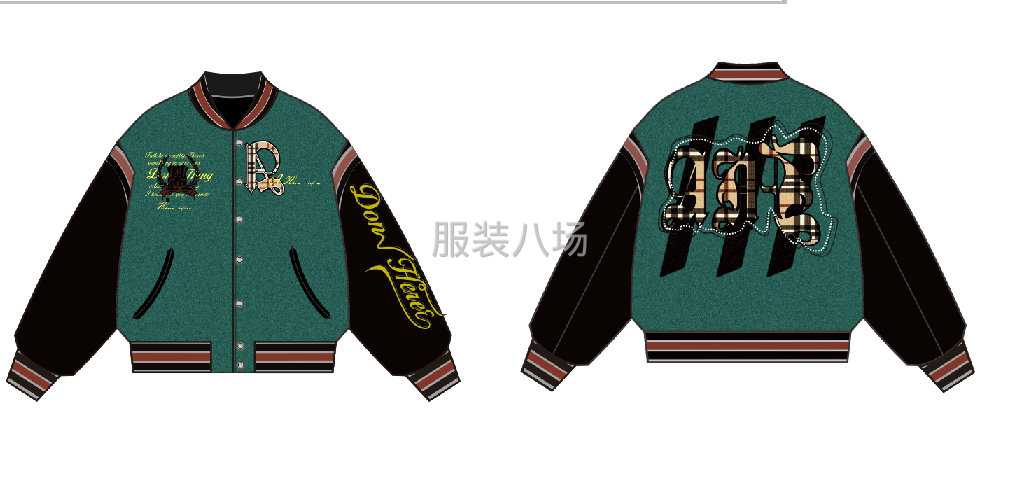 承接牛仔，外套，棒球服开发-第4张图片