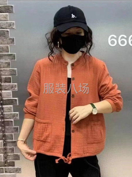 棉麻衣服1000件左右，适合直播商超摆地摊都可以清货便宜看上-第1张图片