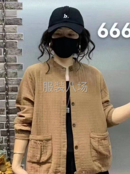 棉麻衣服1000件左右，適合直播商超擺地攤都可以清貨便宜看上-第3張圖片