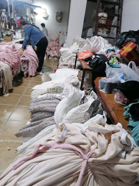 本厂承接服装加工，针织卫衣，毛绒，家居服，衬衣都长期做开-第8张图片
