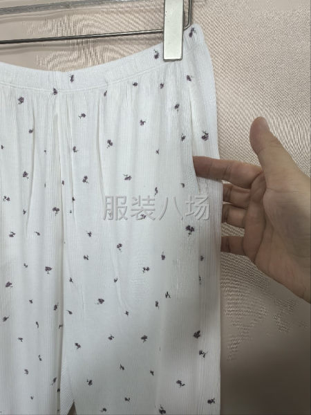精品家居服，人棉有弹面料，要用到人字车-第4张图片