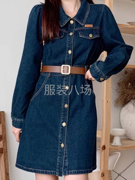 牛仔类目，牛仔连衣裙，牛仔服，牛仔裤生产厂家-第2张图片
