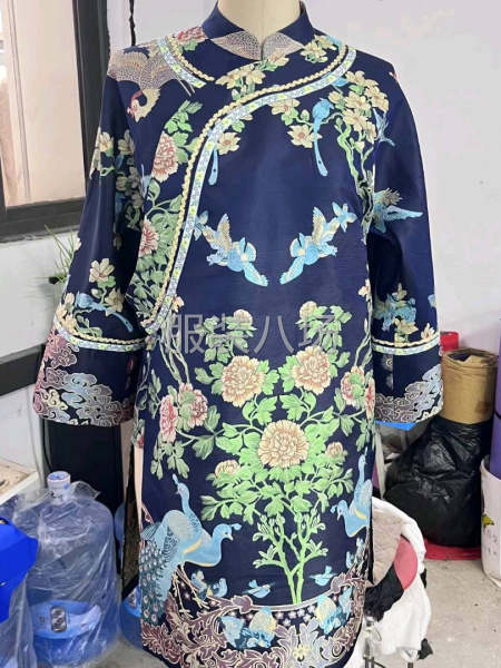 主做精品女装，香云纱真丝雪纺羽绒服-第1张图片