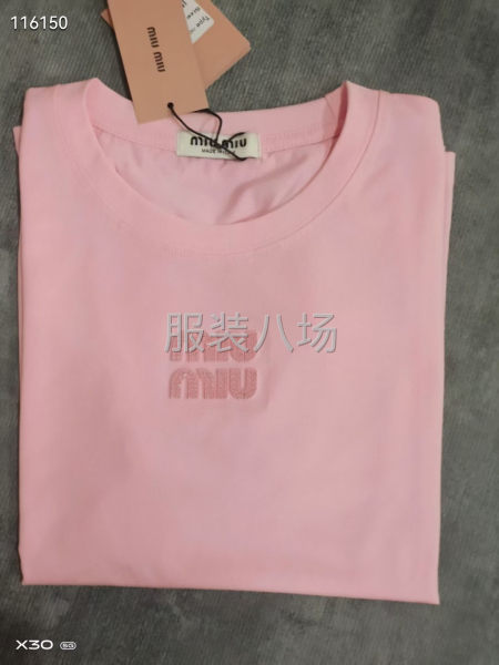 女款圆领短袖T恤衫-第5张图片