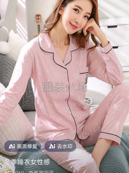 绳子反领睡衣加工厂找货-第1张图片