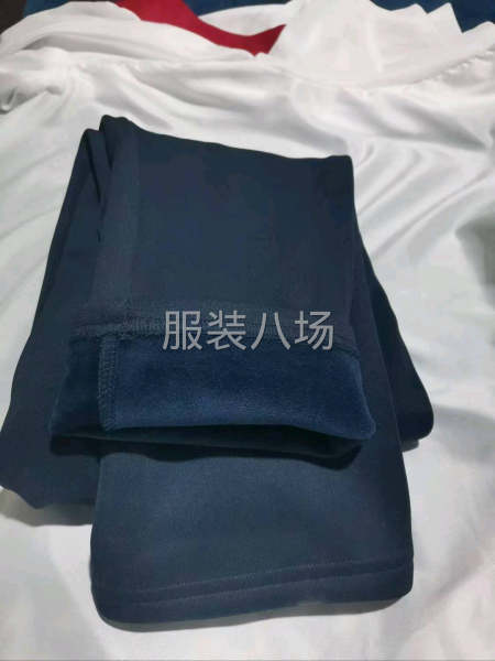 加绒一条反光条校服裤子-第2张图片