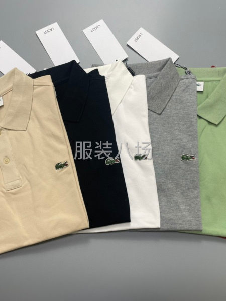 男士翻领短袖T恤衫  绣花-第1张图片