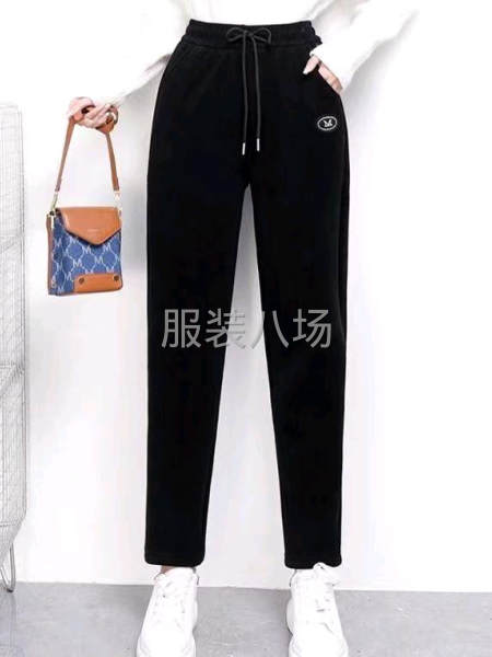 欧棉绒女裤中老年款，复合奥利绒，加绒加厚-第8张图片