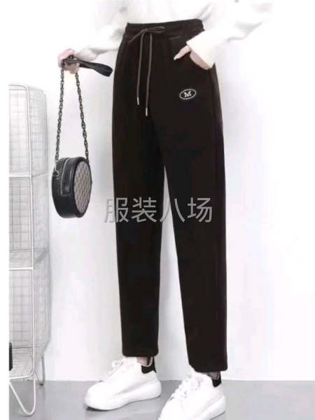 欧棉绒女裤中老年款，复合奥利绒，加绒加厚-第2张图片