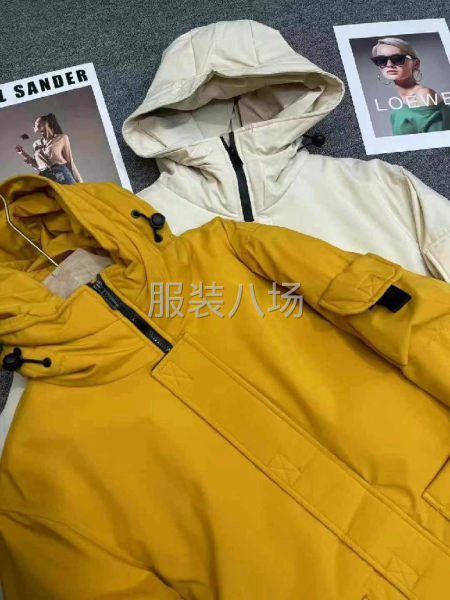 韩版工装羽绒棉衣-第8张图片