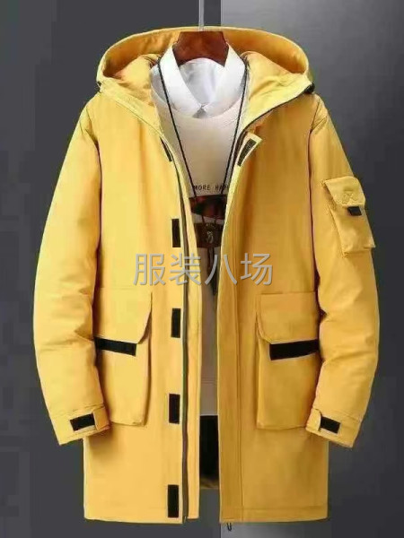 韩版工装羽绒棉衣-第6张图片