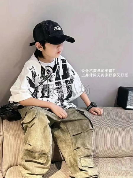 纯棉童装短袖-第7张图片
