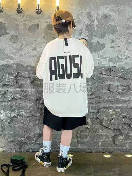 纯棉童装短袖-第9张图片