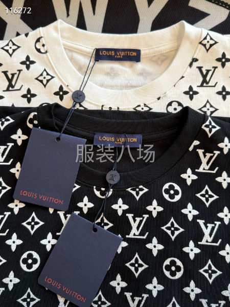 满印圆领短袖恤衫-第4张图片