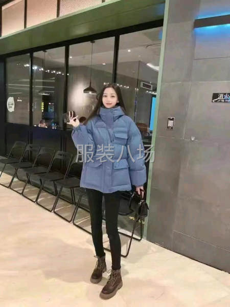 女装短款棉袄女潮ins冬季2024新款羽绒棉棉服-第6张图片